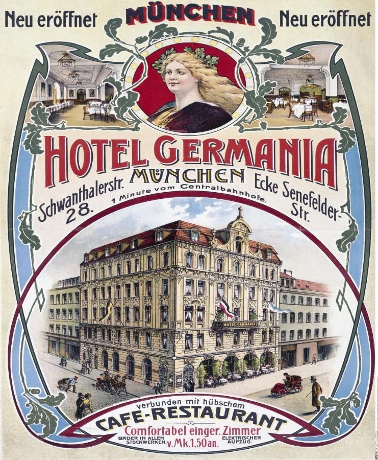 Boutique Hotel Germania München Eksteriør bilde